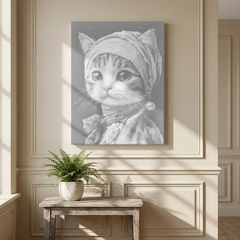 Velvet Gaze | Dot Painting
