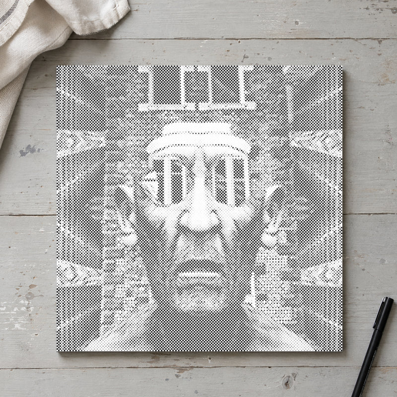 Fearsome Man | Dot Painting Kit finished dot painting artwork