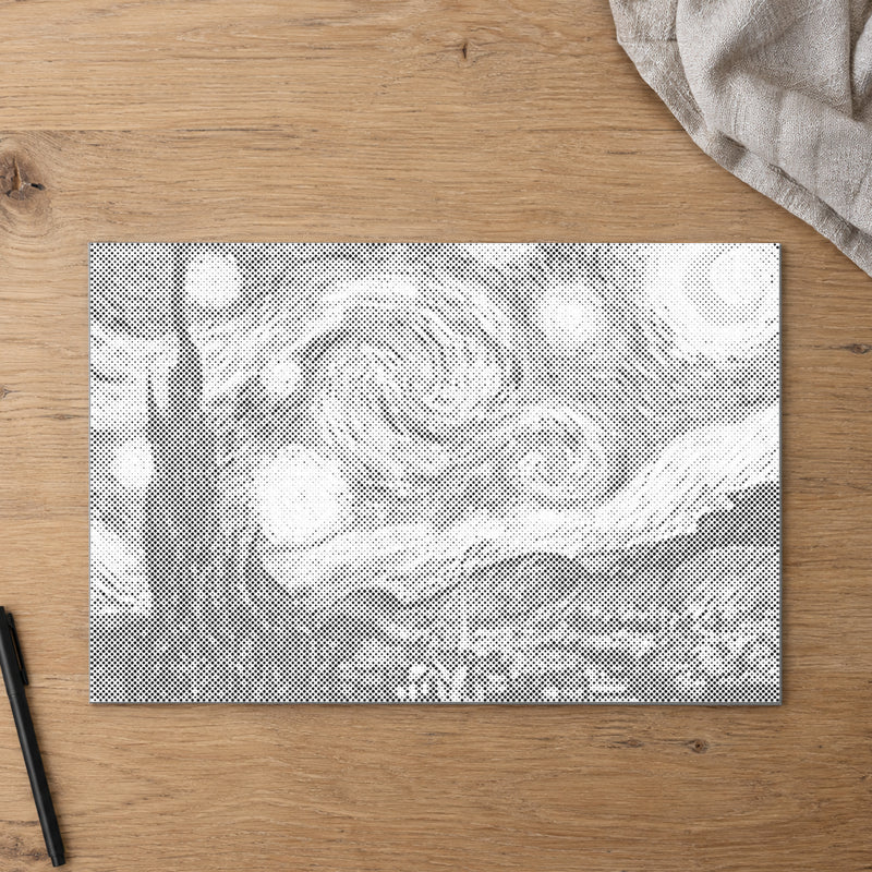 The Starry Night by Van Gogh | Dot Painting Kit finished dot painting artwork